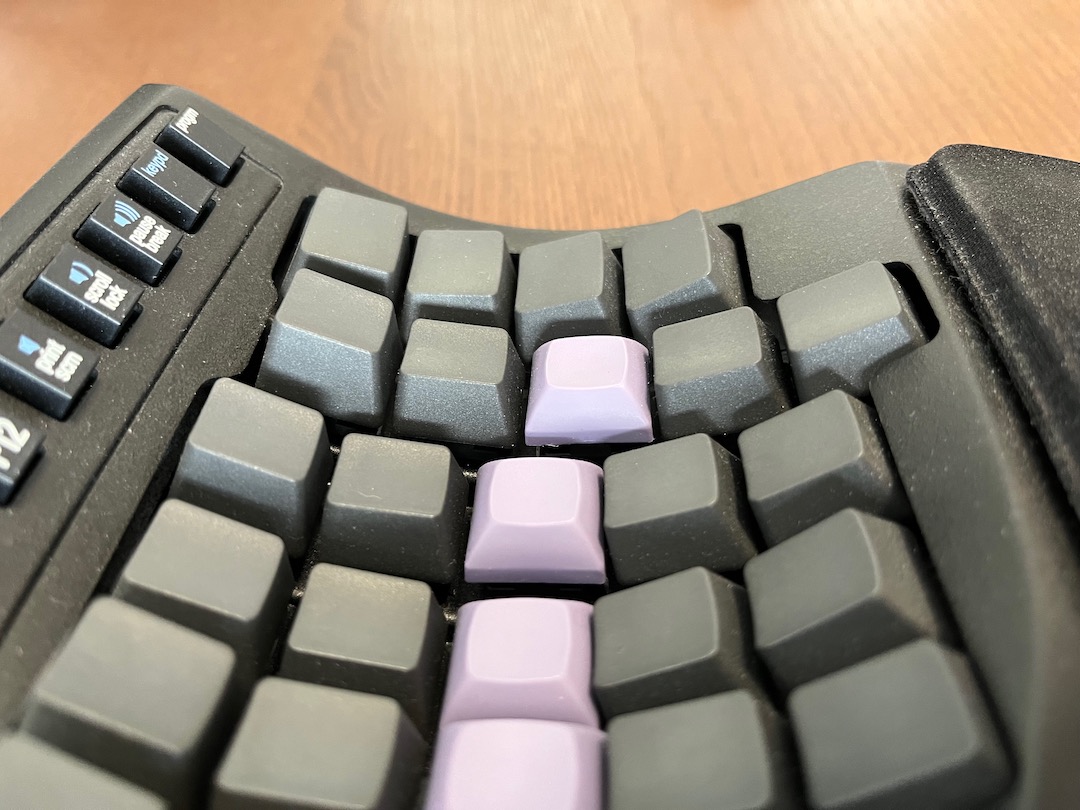 Kinesis Advantage pinky column