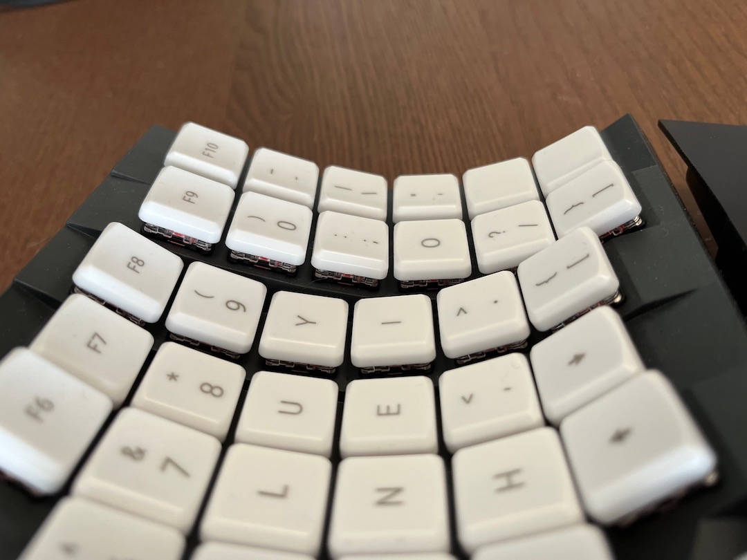 Glove80 pinky column