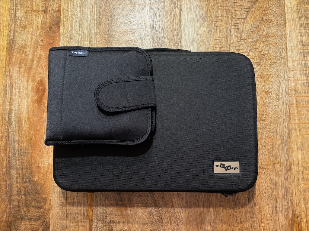 Voyager and Glove80 cases (top)